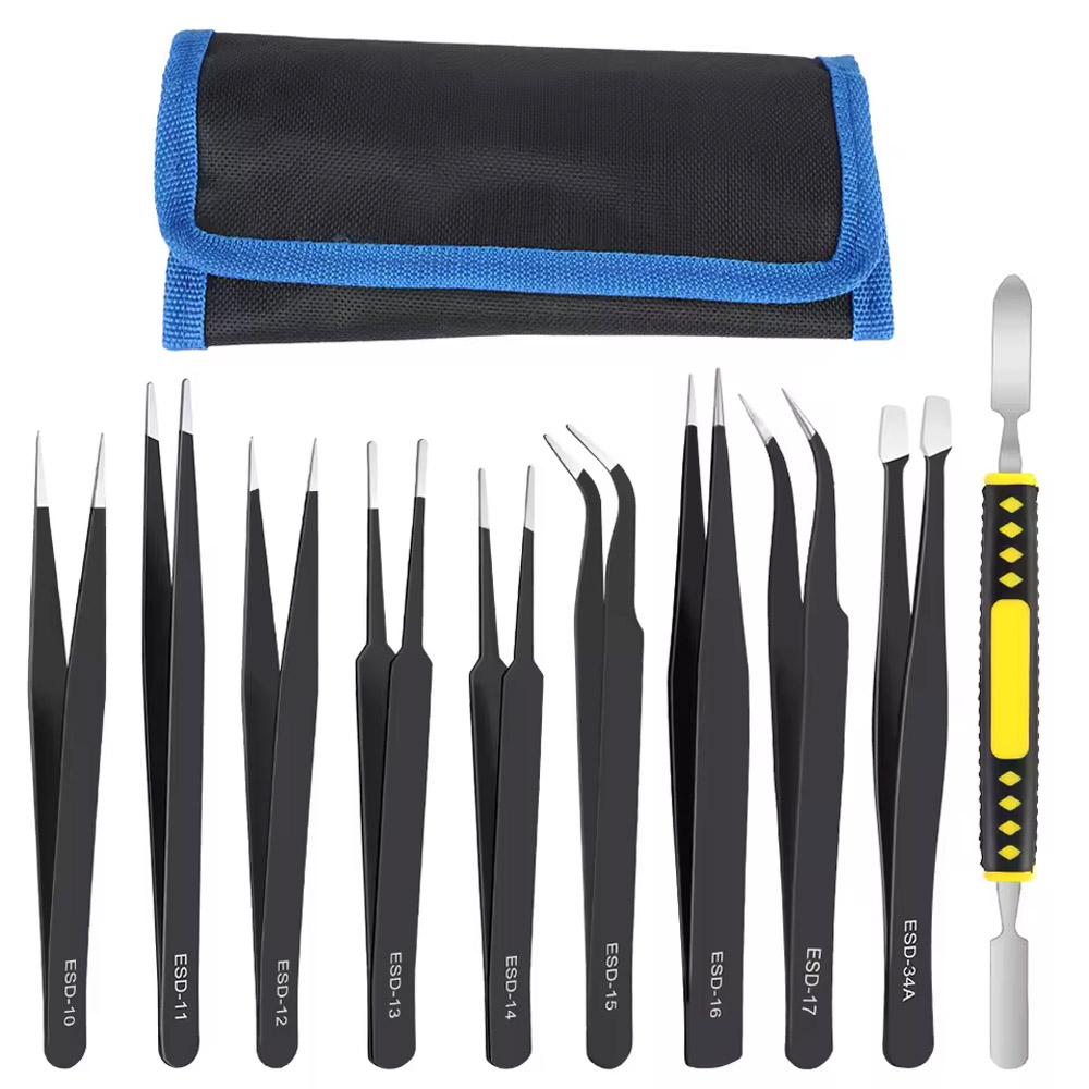 Electronics Repair Services - 10 Teile/satz Präzision Antistatische Gebogene &