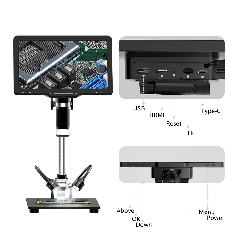 10,1 Zoll einstellbare HD-IP-D – Electronics Repair Videos Bewertung und Preis
