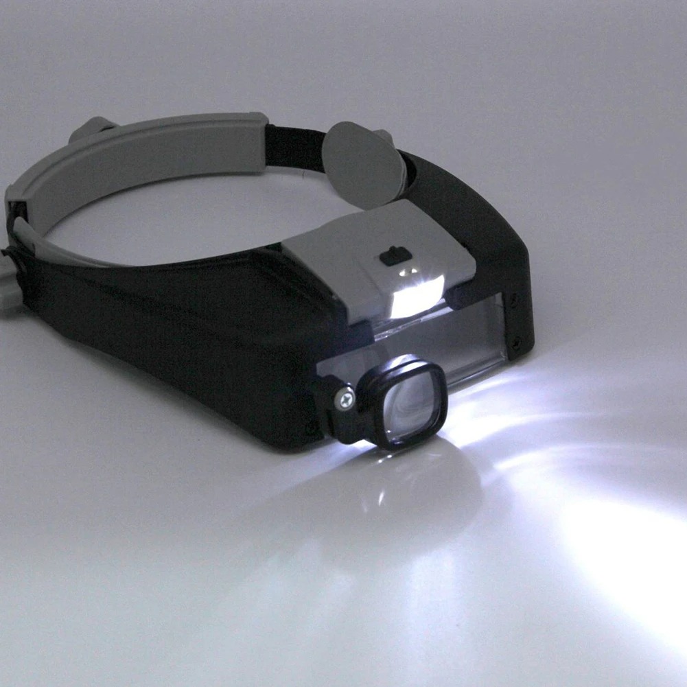 LED-Lupenbrille mit Kopfhalter – Electronics Repair Hobby Bewertung und Preis