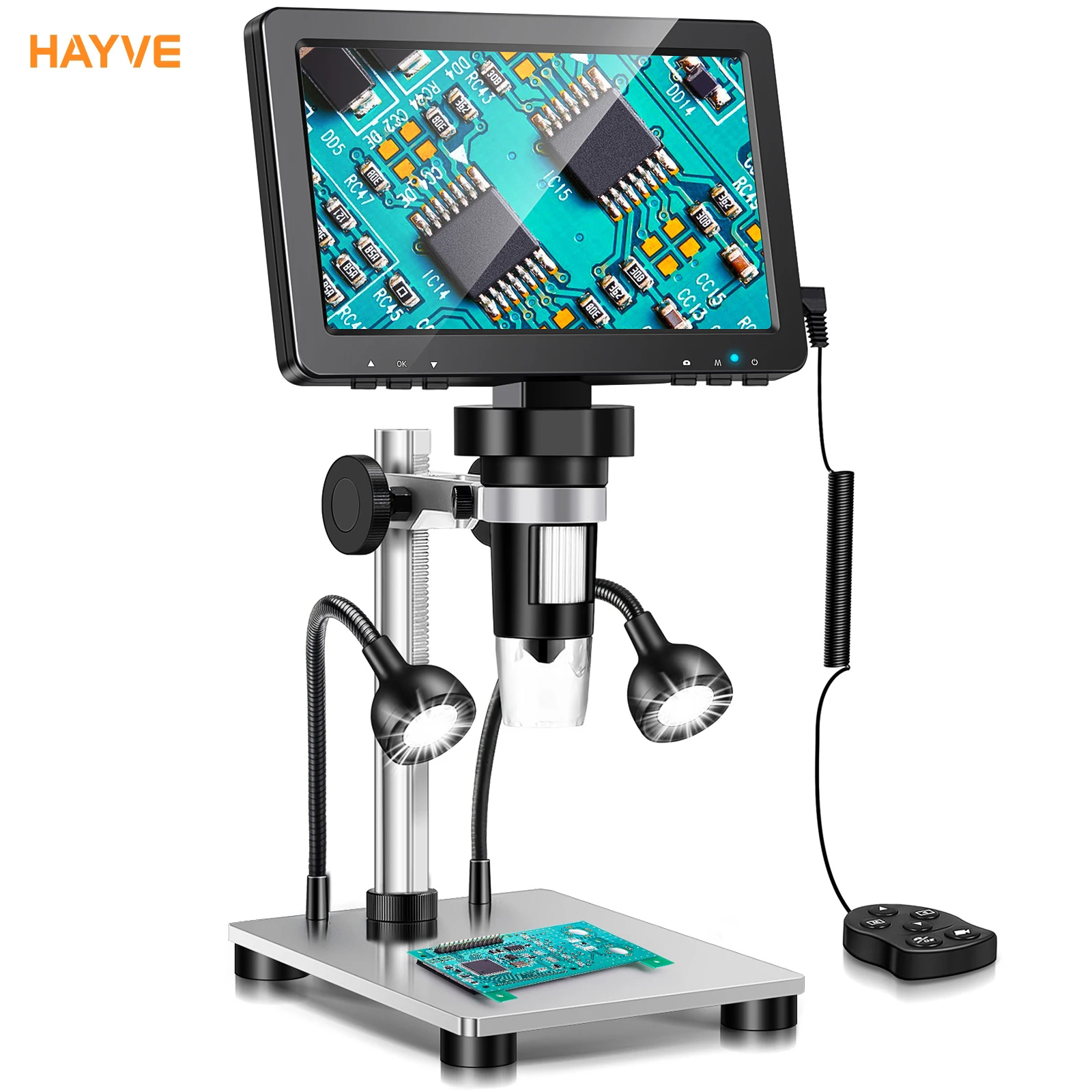 Hayve 7'' Digitalmikroskop 120 – Electronics Repair Videos Bewertung und Preis