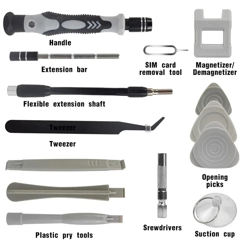 Tragbares 115-in-1 Magnetische – Electronics Repair Services Bewertung und Preis