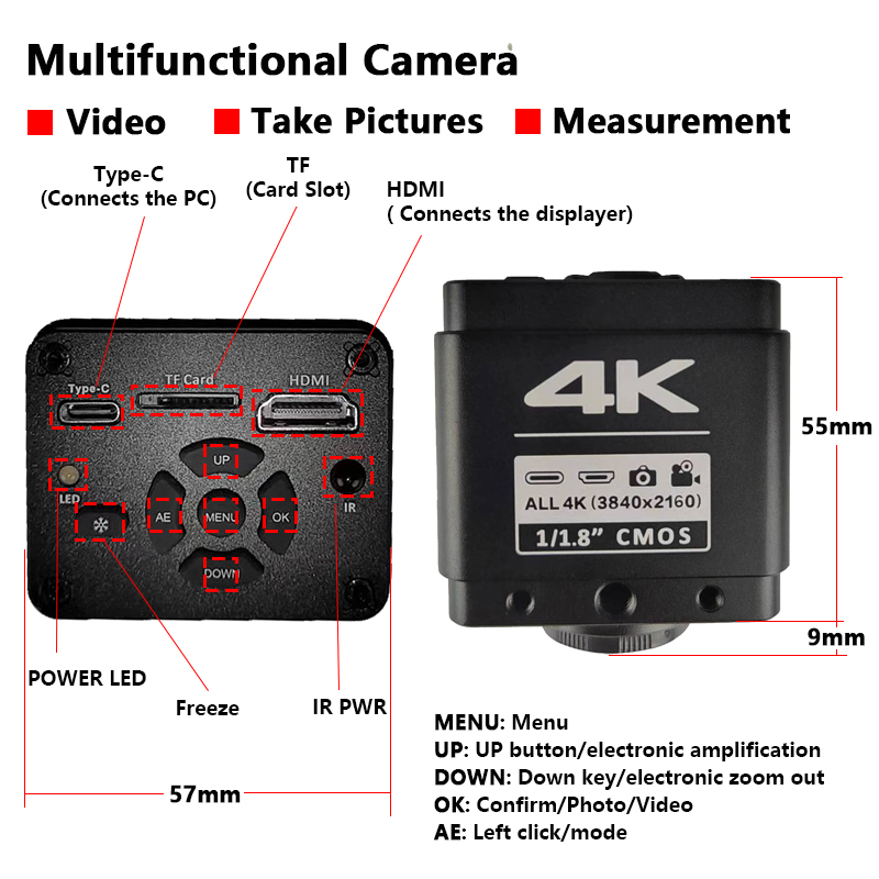 YIZHAN IMX678 Industriekamera  – Electronics Repair Videos Bewertung und Preis